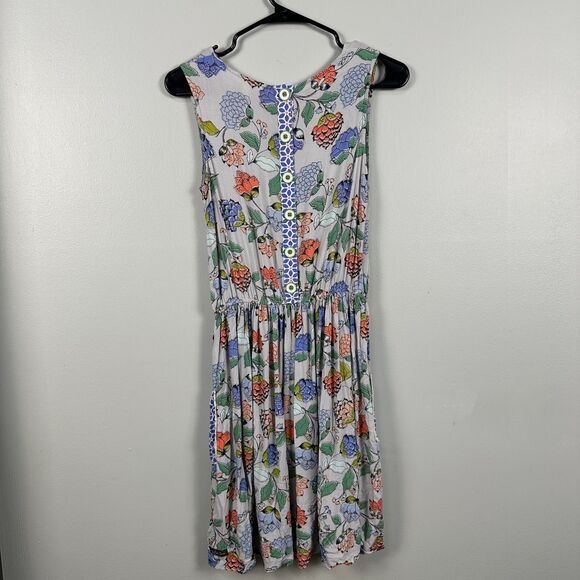 Matilda Jane Womens Small In Full Bloom Sleeveless Dress Floral Pockets - Picture 2 of 5